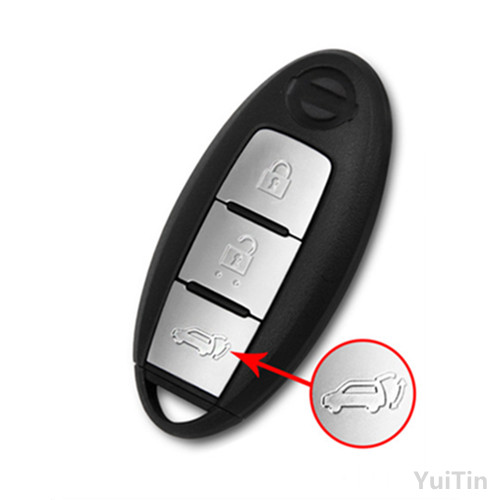 3 Buttons 433MHz Smart Remote key For Nissan Xtrail 2014-2016 No Mark