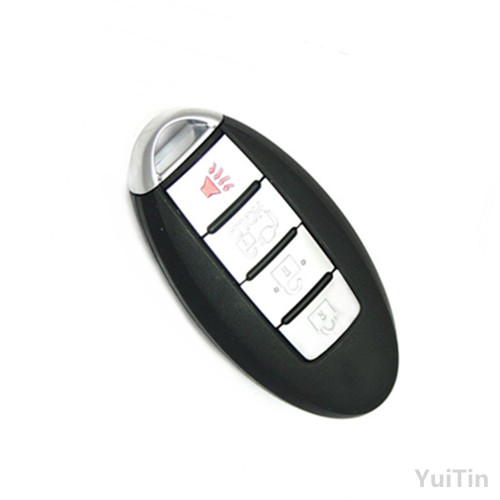 3+1 Buttons 433MHz Smart Remote Key For Nissan No Mark