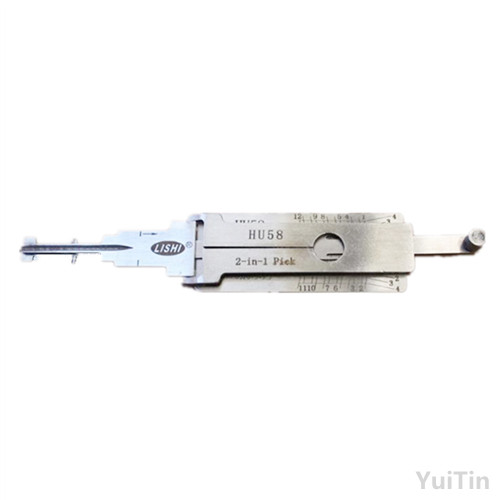 High quality locksmith tool HU58 2 in 1 Genuine LiShi Locksmith Professional Car/Auto Repair Tools