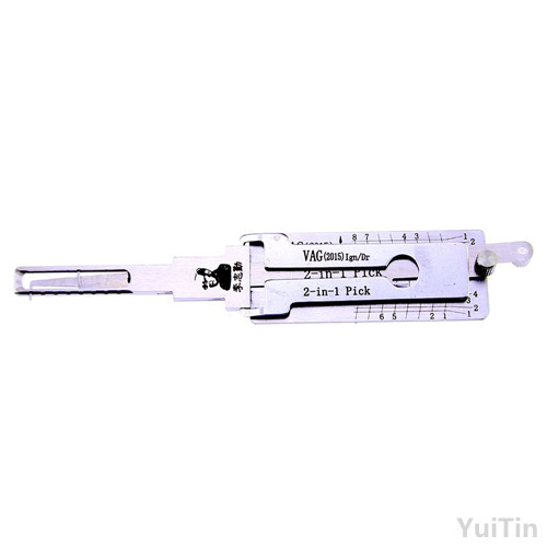 High quality locksmith tool VAG2015 2 in 1 Genuine LiShi Locksmith Professional Car/Auto Repair Tools