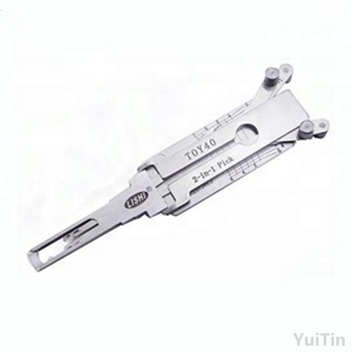 High quality locksmith tool TOY40 2 in 1 Genuine LiShi Locksmith Professional Car/Auto Repair Tools