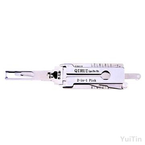 Wholesale Original LISHI QIRUI 2 in 1 Auto Lock Pick and Decoder Locksmith Tool used for QIRUI