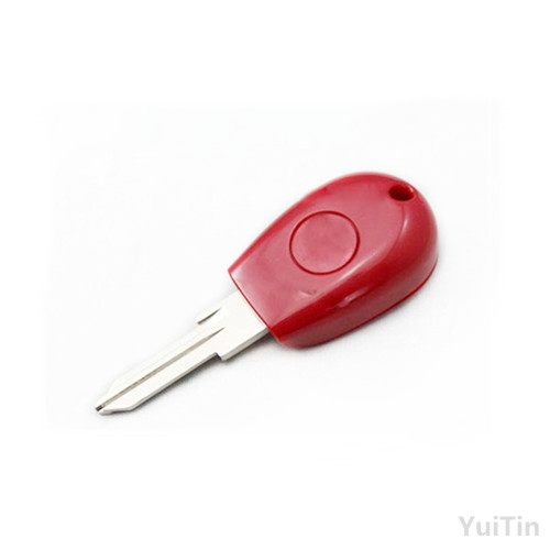 New Replacement Transponder Key Shell for Alfa Romeo 145 146 155 GTV Spider Uncut Case Fob Red Color