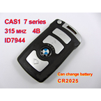 BMW 7series  4 buttons Remote control  CAS1 ID7944 315MHZ