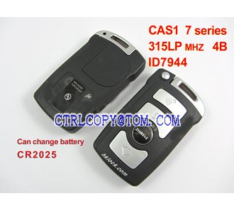 BMW 7 Series 4 buttons remote control CAS1-315LP MHZ