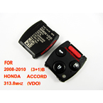 Honda Accord remote 3+1 button 313.8MHZ VDO (2008-2010)