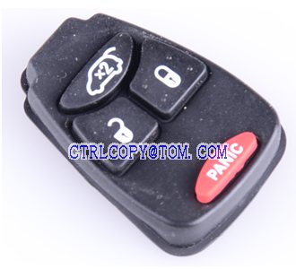 Chrysler 4  button remote rubber 