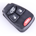 Chrysler 4  button remote rubber 