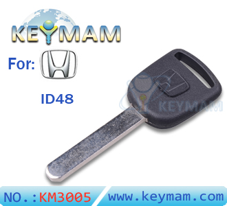 Honda ID48 transponder key