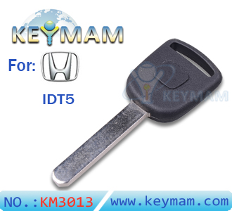 Honda IDT5 transponder key(without logo)