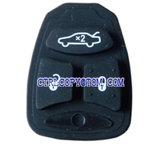 Chrysler 3 button rubber (10pcs/lot)