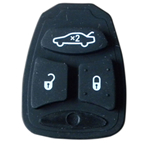 Chrysler 3 button rubber (10pcs/lot)