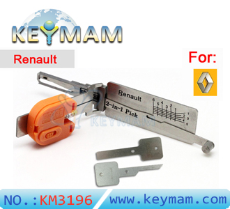 Renault lock  pick & reader 2-in-1 tool