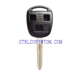 TOYOTA TOY47 3 button replacement remote control key shell