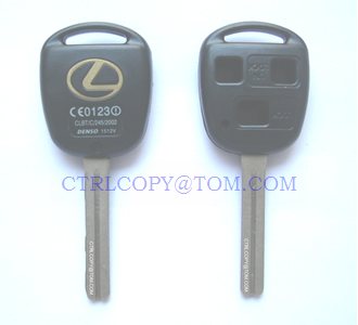 Lexus Toy48 3 кнопка длиной ключа корпуса