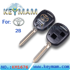 Totoya 2 button Remot Key Shell