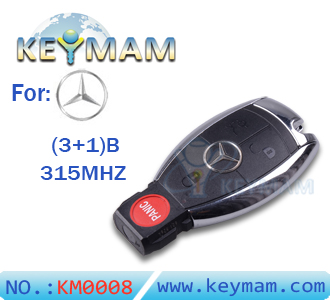 Original  Benz 3 button smart key 315MHZ