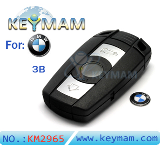 Bmw 5 series 3 button smart key shell 