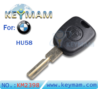 BMW  4 track transponder key shell