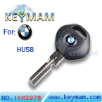 BMW 4 track transponder key shell(metal logo) 