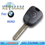 BMW 2 track transponder key shell 