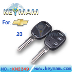 Chevrolet Epica 2 button remote key shell