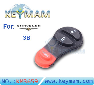 Chrysler 2+1 button rubber(10pcs/lot)
