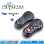 Chrysler 4 button remote shell