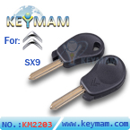citroen SX9 key shell