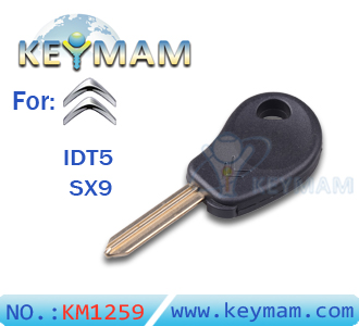 Citroen IDT5 transponder key