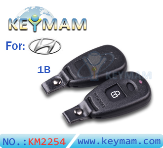 Hyundai Elantra 1 button remote shell 