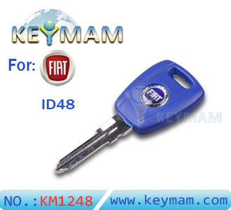 Fiat  ID48 transponder key 