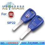Fiat remote key shell (blue color )