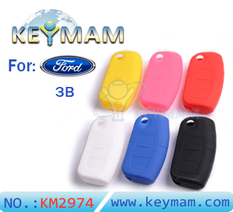 Ford Focus 3 buttons remote silicon rubber case (6 sets)