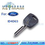 Ford ID4D63 transponder key 