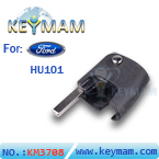 Ford HU101 flip remote key head shell 