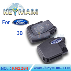 Ford Focus 3 button remote shell 