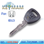 Honda 2.3 ID13 transponder key 