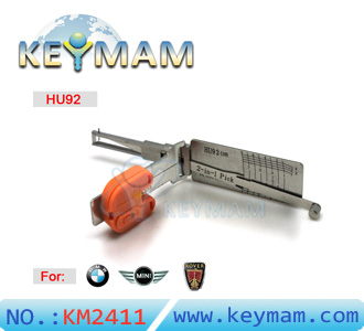 BMW  HU92 ver2.  lock open reader 2-in-1 pick tool
