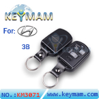 Hyundai 3 button remote shell 