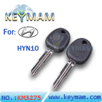 Hyundai HYN10 key shell (without logo)