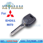 Mitsubishi ID4D61 transponder key(MIT9)