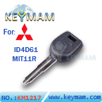 Mitsubishi ID4D(61) transponder key (MIT11R) 