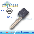 Nissan Teana ID46 smart key blade