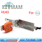 Opel HU43 lock pick & reader 2-in-1 tool