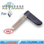 Renault Megane VA2 smart key blade