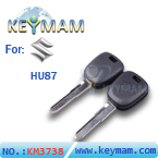 Suzuki HU87 key shell(side extra for TPX1,TPX2)