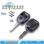 Suzuki 3 button remote key shell 