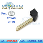 Toyota TOY48 Smart emergency key blade 