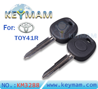 Toyota TOY41R transponder key shell (without Logo)